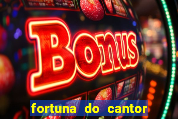 fortuna do cantor sorocaba 2023